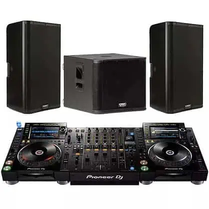 sound equipment - MYKONOS FAMOUS