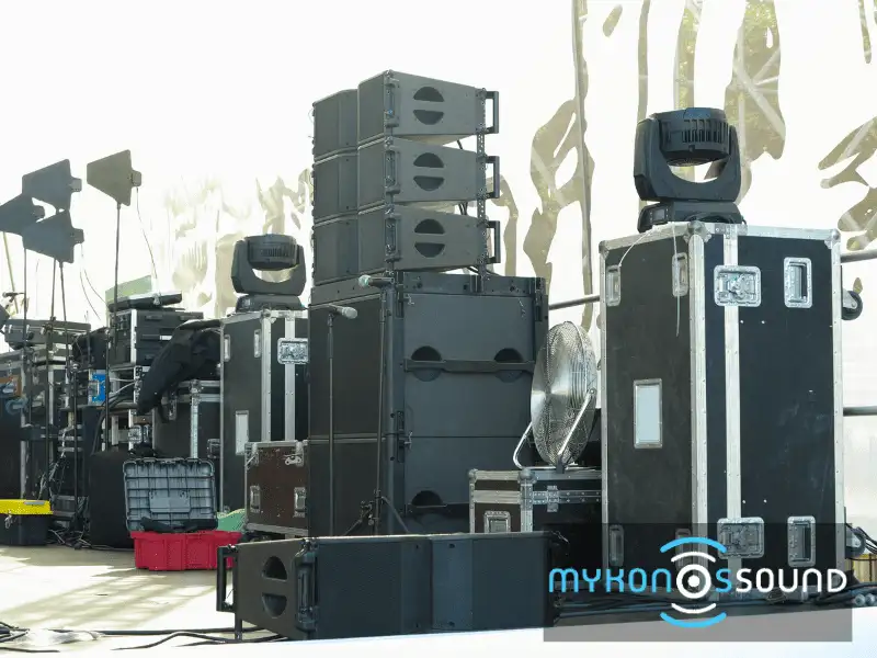 sound equipment in Mykonos